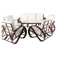 Rattan living room set