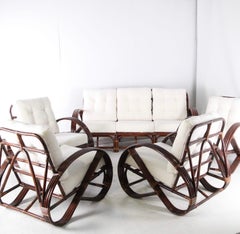 Rattan living room set