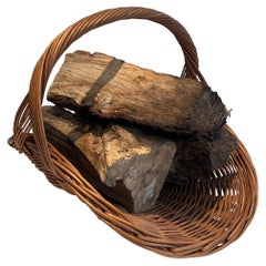 Rattan Logs Holder
