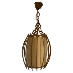Rattan Louis Sognot ceiling pendant