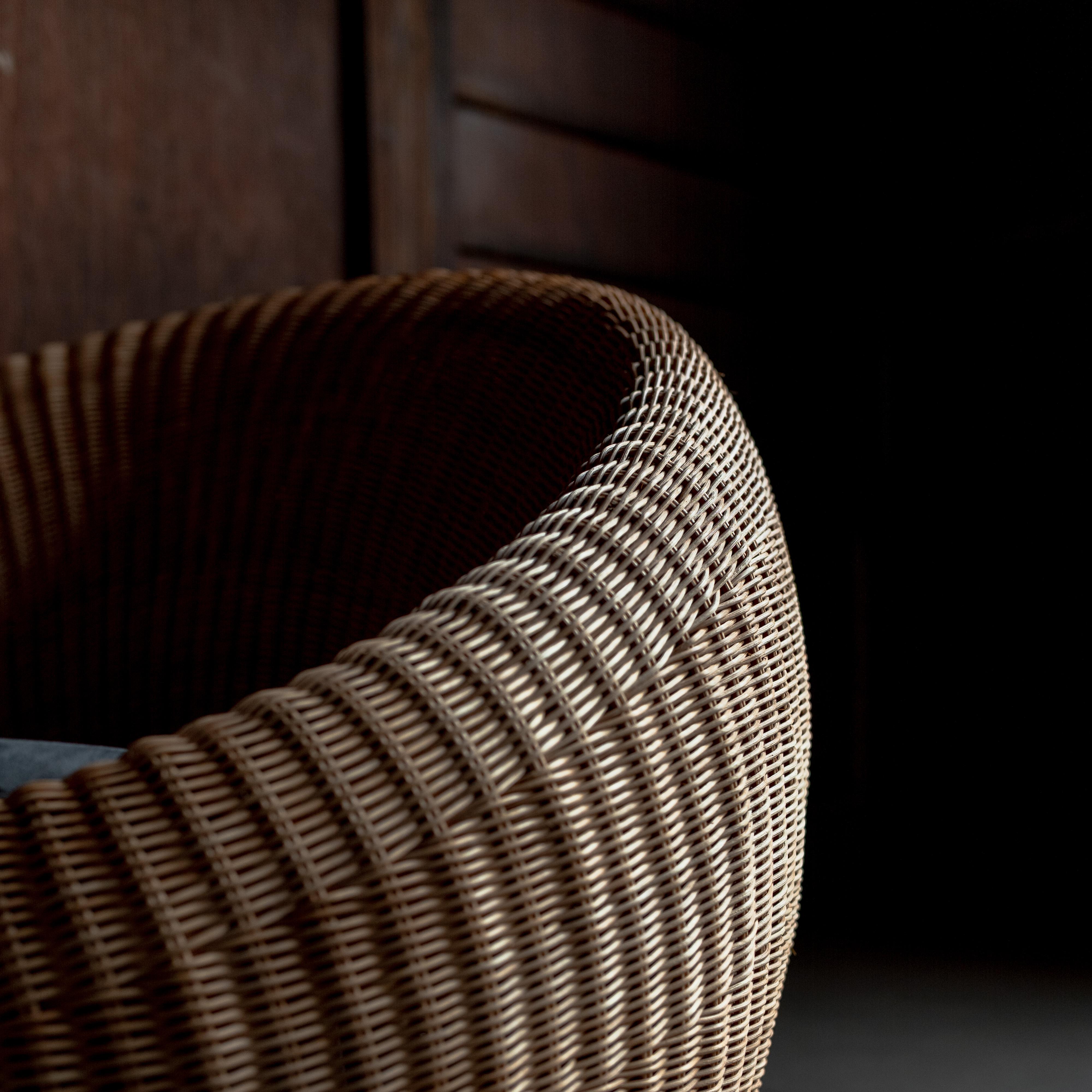 Butaca de ratán de Isamu Kenmochi para Yamakawa Rattan, años 60 en Bueno estado para la venta en Tokyo, Tokyo