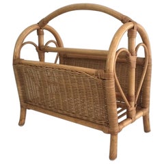 Portariviste in rattan