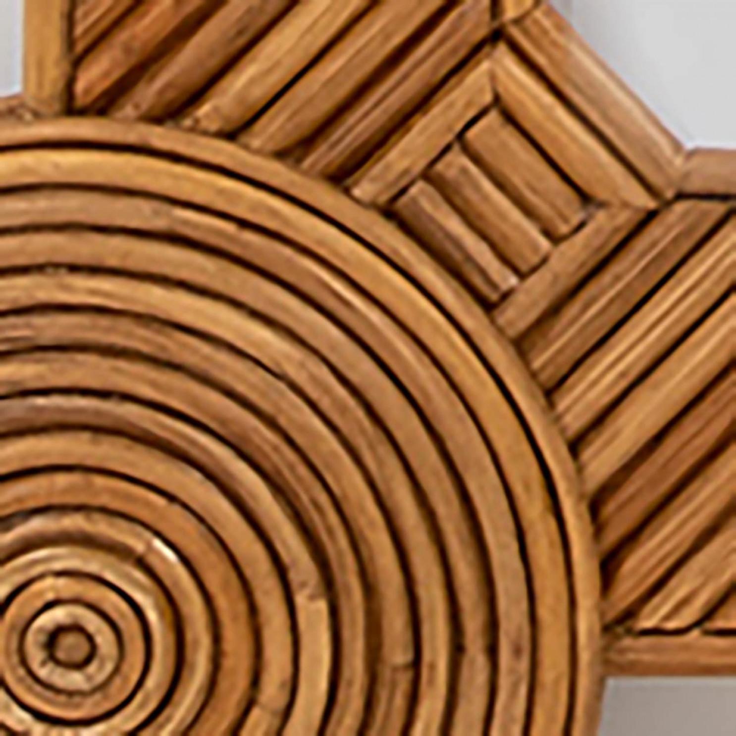 Altro Specchio in rattan di Rene His in vendita