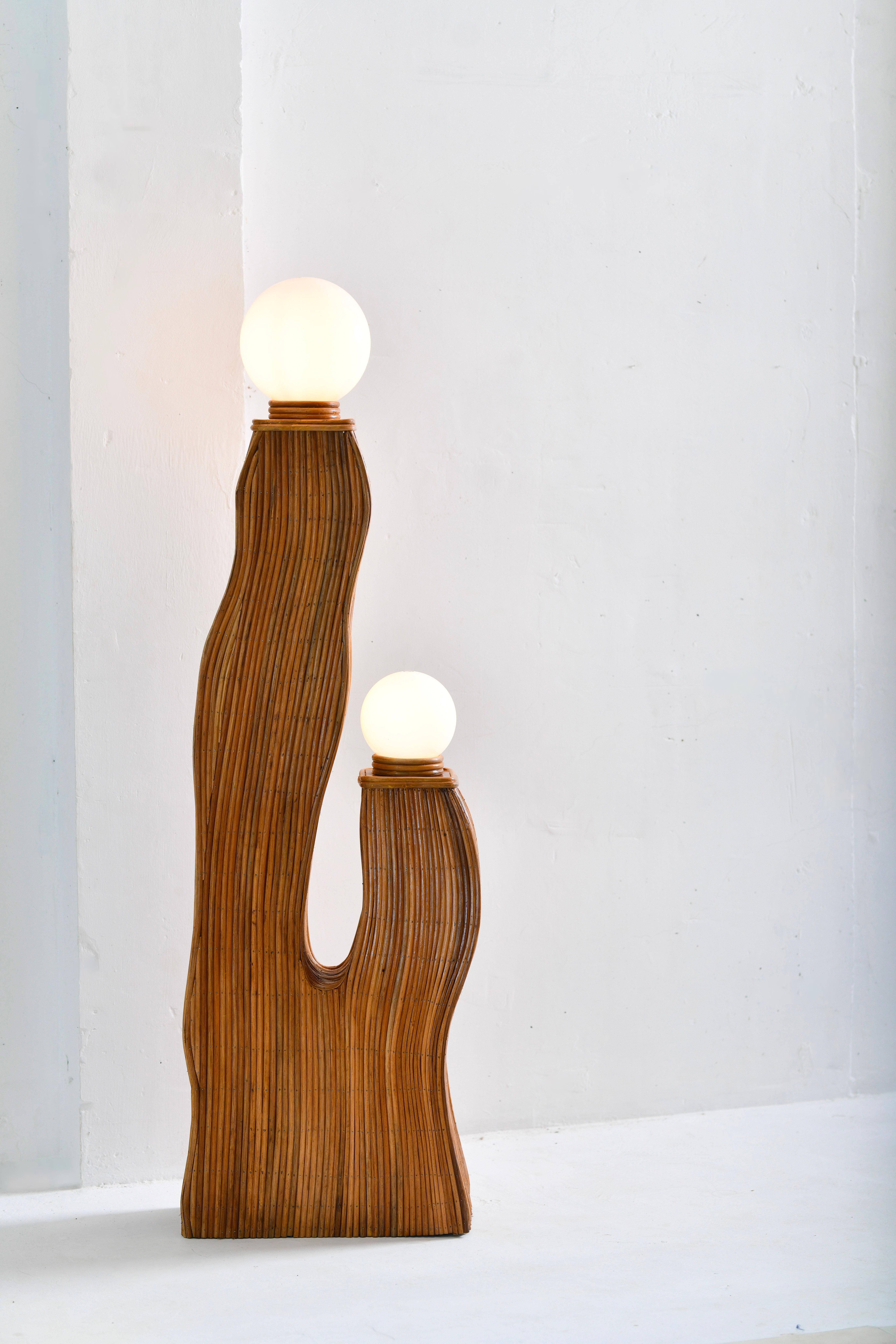 Rattan Modern Bella, Floor Lamp In New Condition For Sale In Oxford, GB