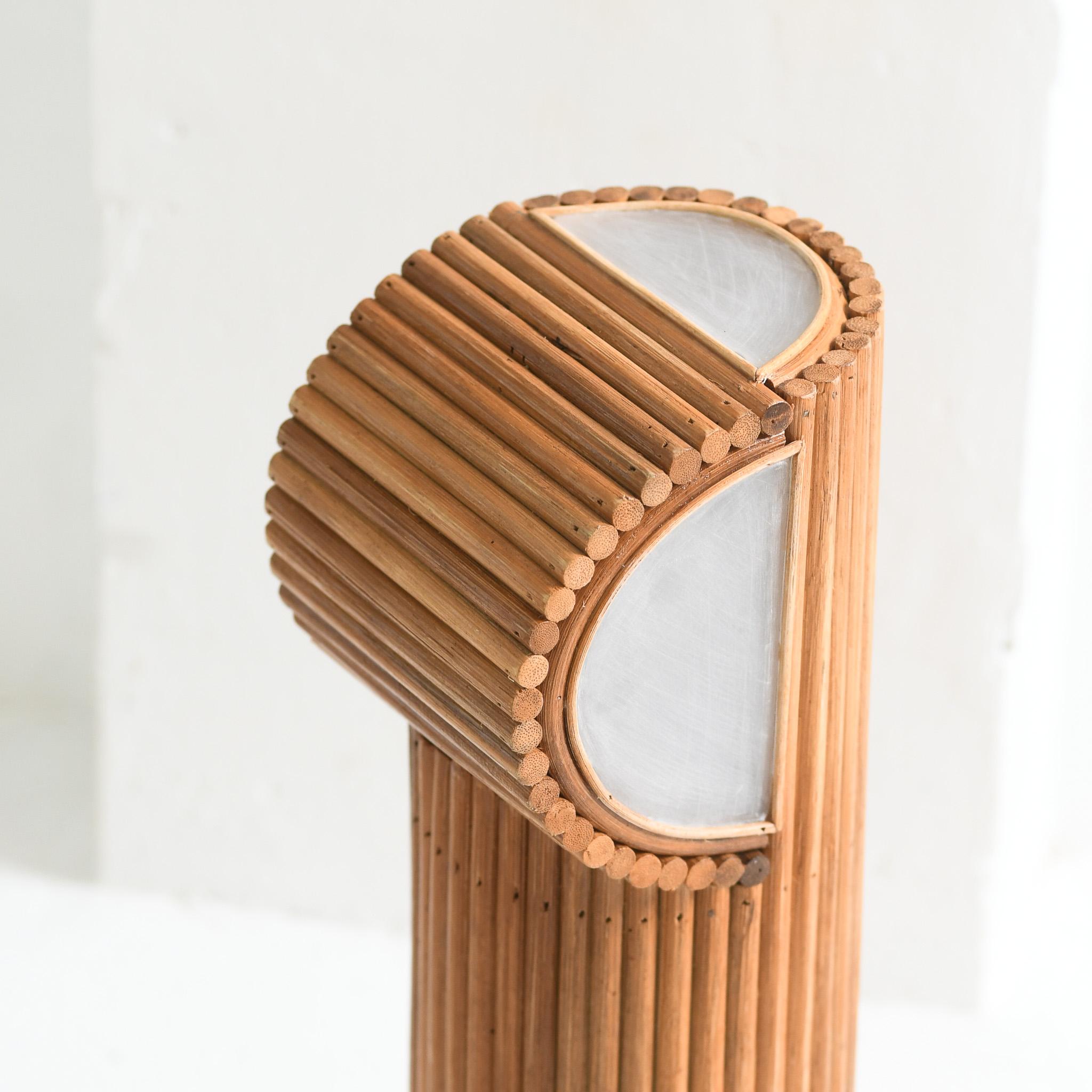 Rotin Lampe de table moderne en rotin  