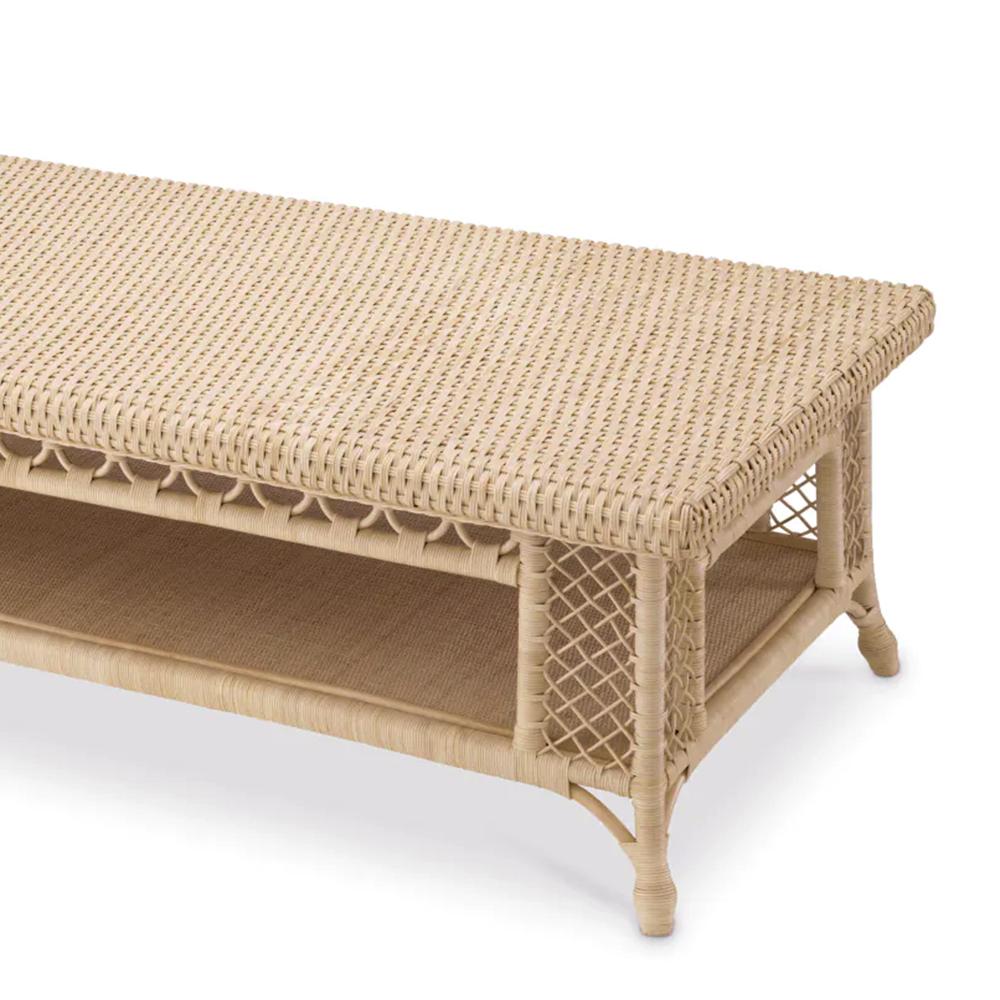 Table basse en rotin naturel Neuf - En vente à Paris, FR