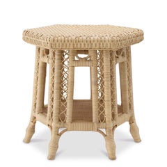 Tavolino in rattan Nature Hexa