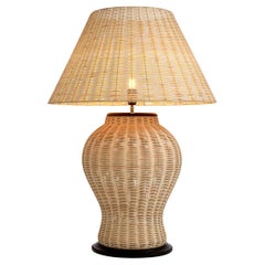 Rattan Natural Table Lamp