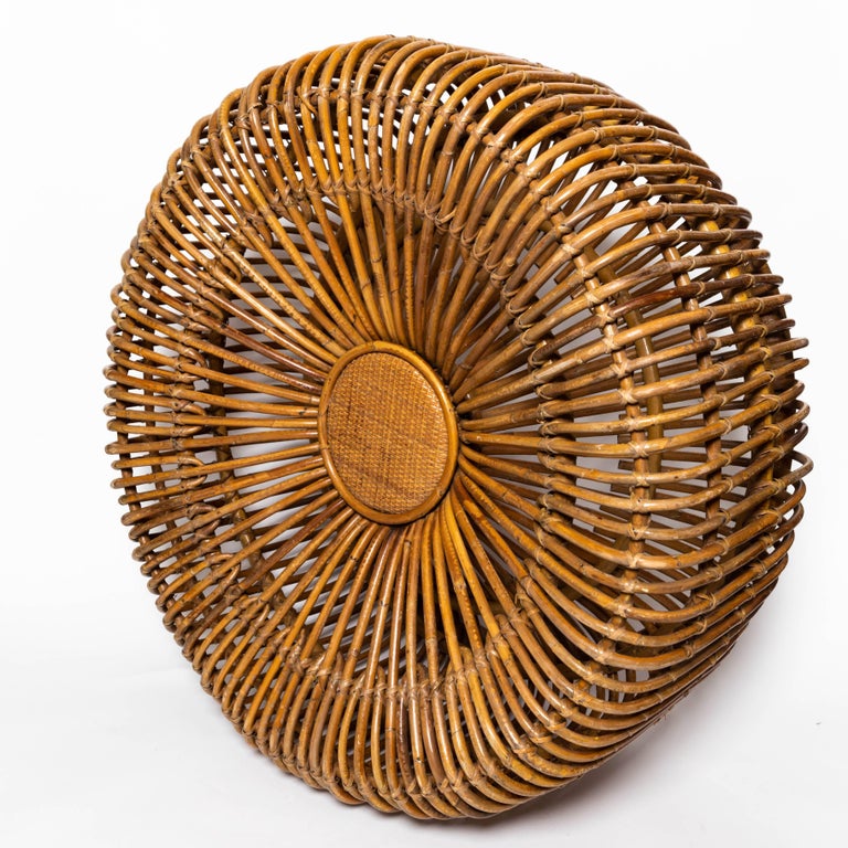 Rattan Ottoman For Sale at 1stDibs