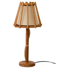 Lampe de table 'Palo' en rotin