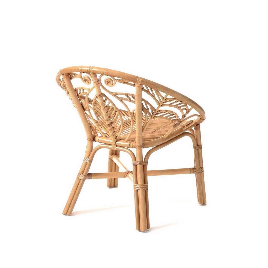 Unknown Rattan Peacock Armchair