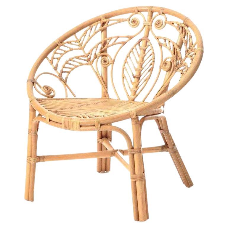 Rattan Peacock Armchair