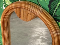 Rattan Pencil Reed Wall Mirror