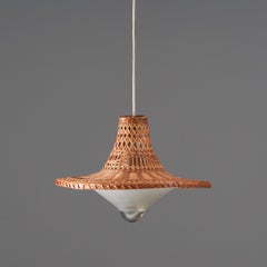 Rattan pendant, 1950/1960s, Finland