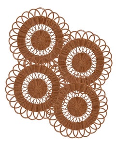Rattan Placemats (set of 4)
