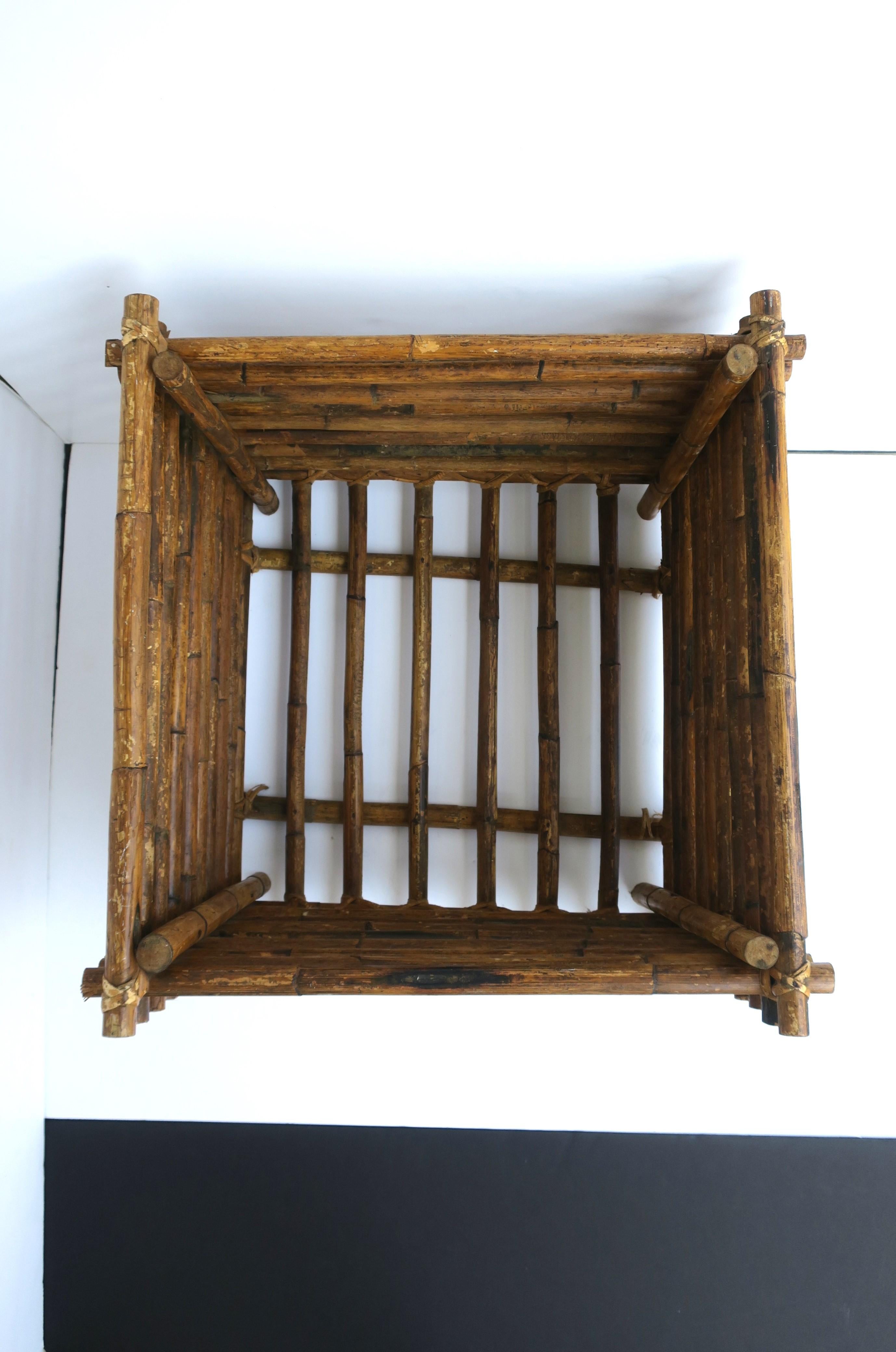Cachepot per piante in vimini e rattan in vendita 3