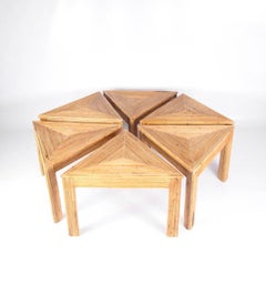Rattan Puzzle Coffee Table