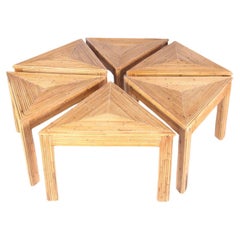 Rattan Puzzle Coffee Table