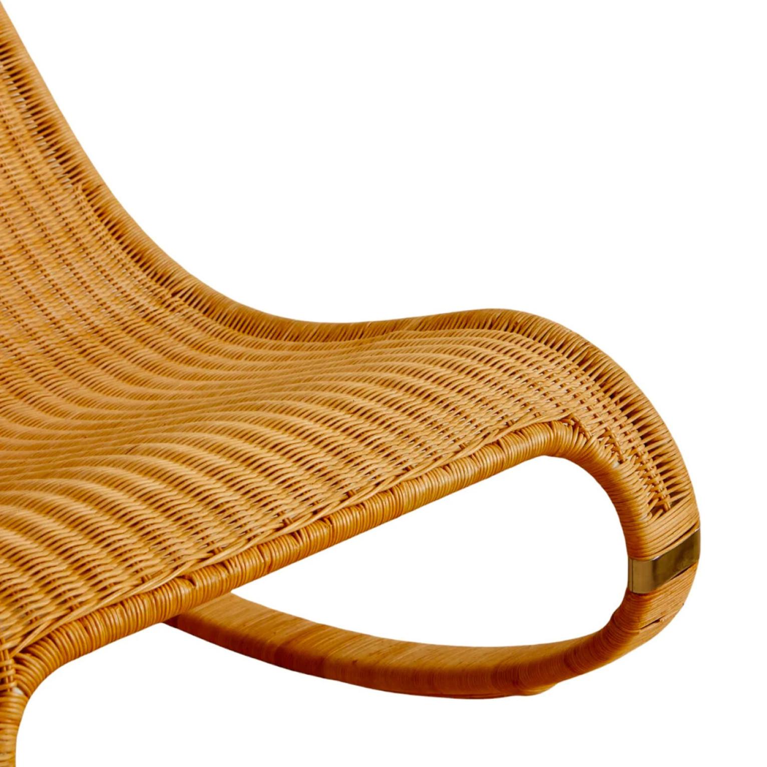 Swedish Rattan Rocking Chair , Sweden, 2002 For Sale