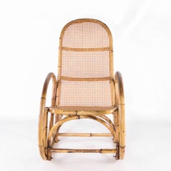 Rattan rocking chair