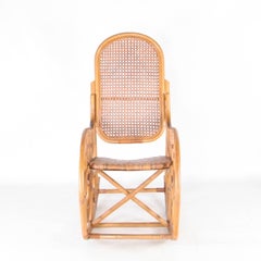 Rattan rocking chair