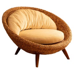 Rattan round chair