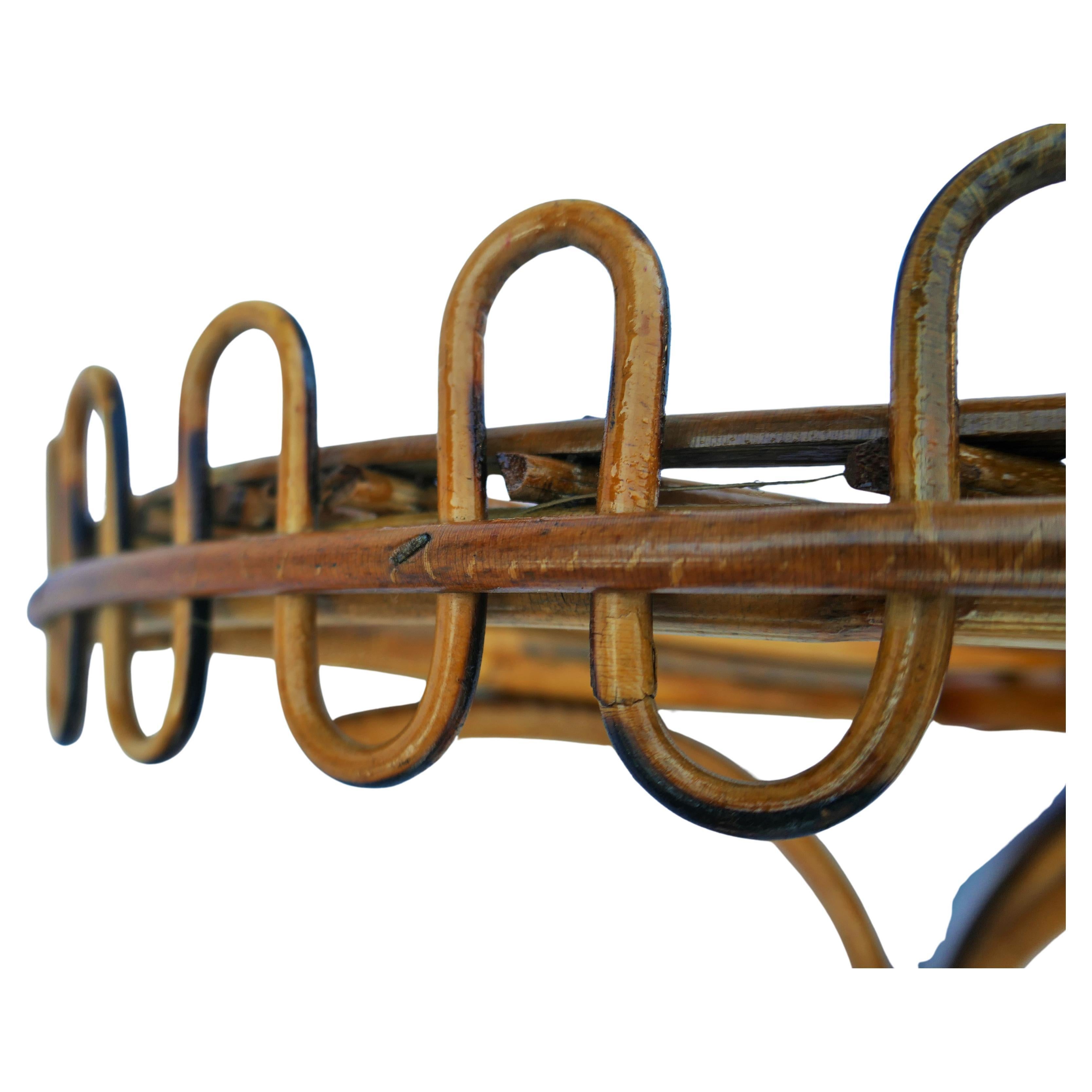 Rattan shelf in vendita 2