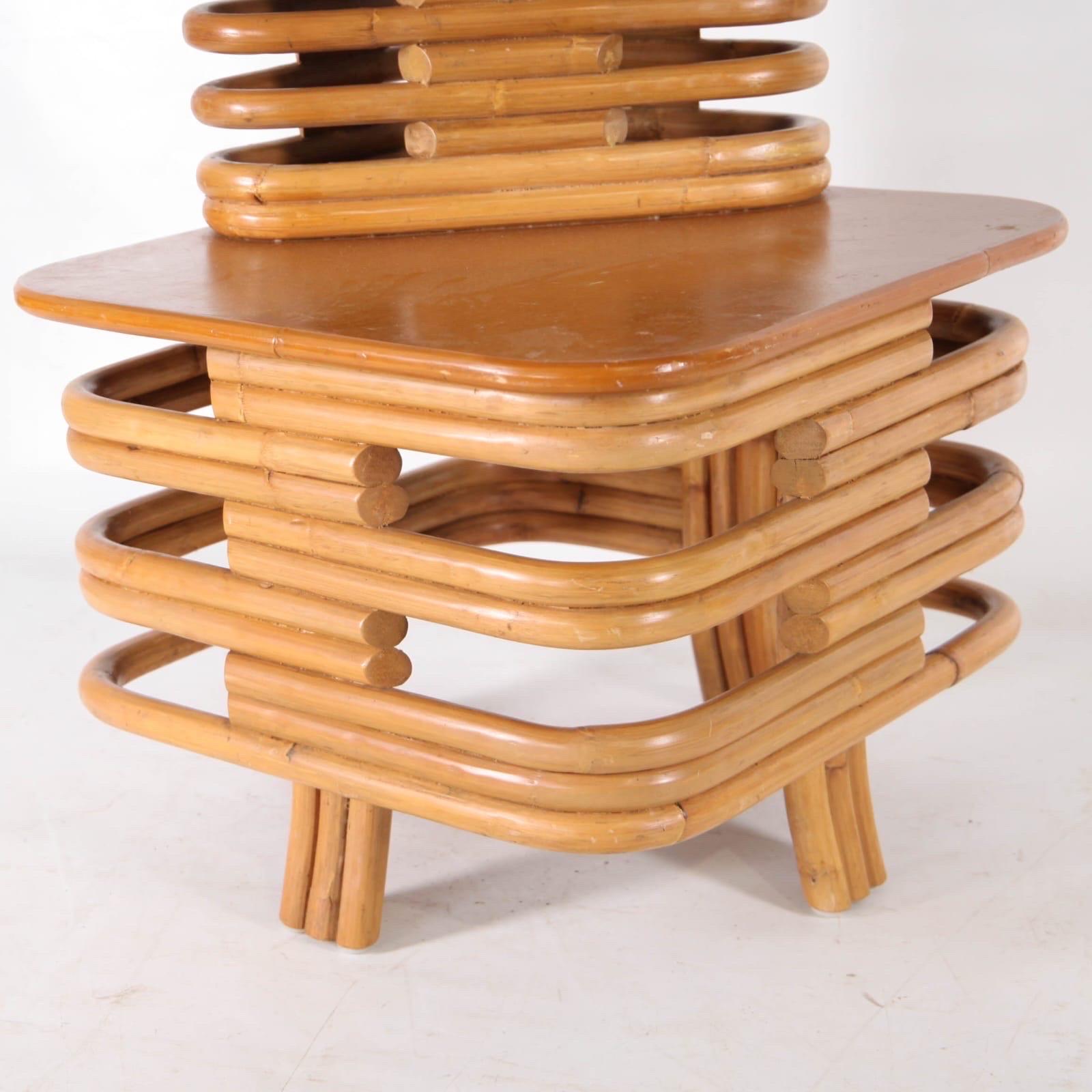 Rotin Table d'appoint en rotin en vente
