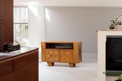 Enfilade en rotin, France, 1970