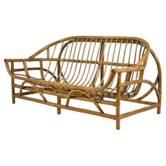 Rattan-Sofa von Clark Casual