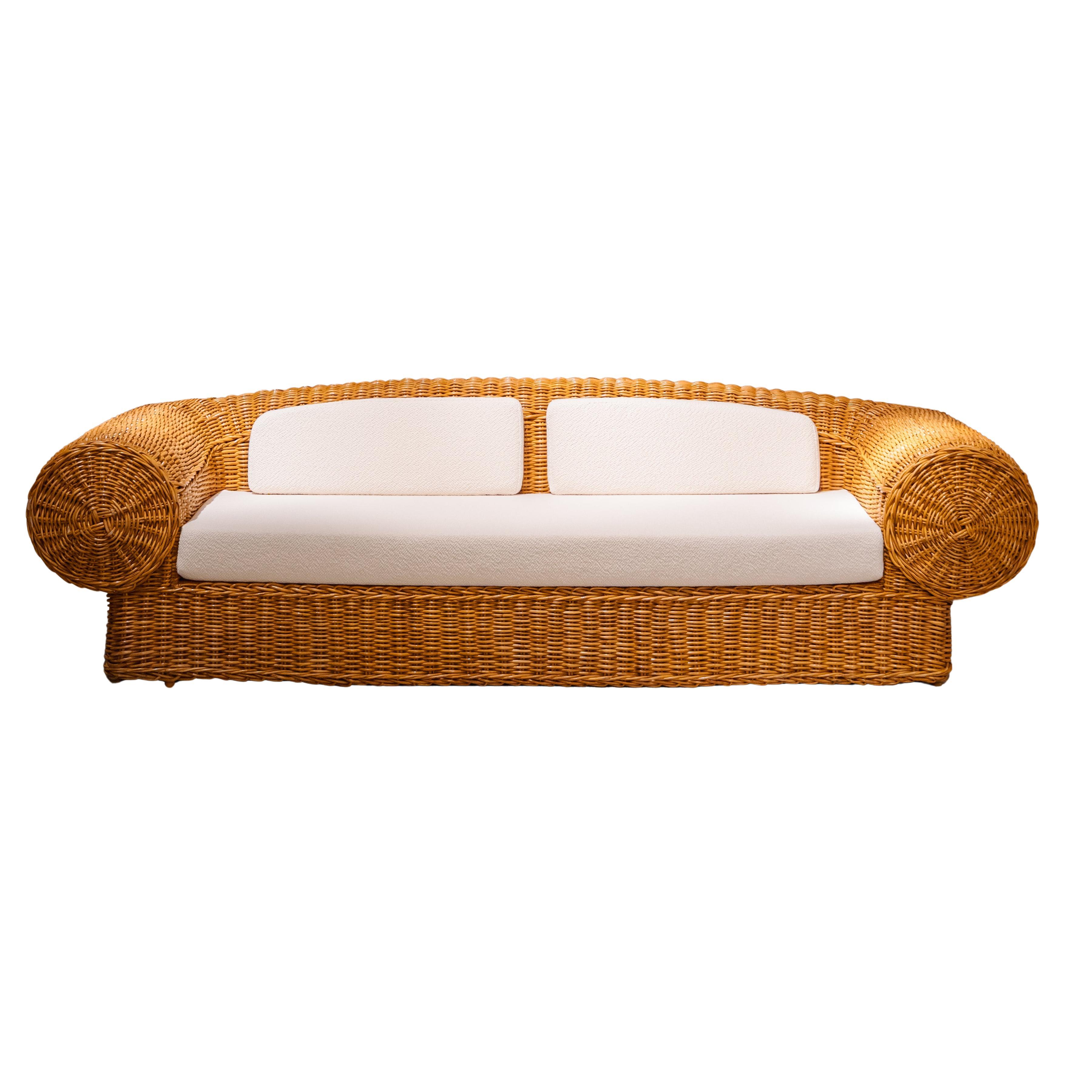 Rattan Sofa