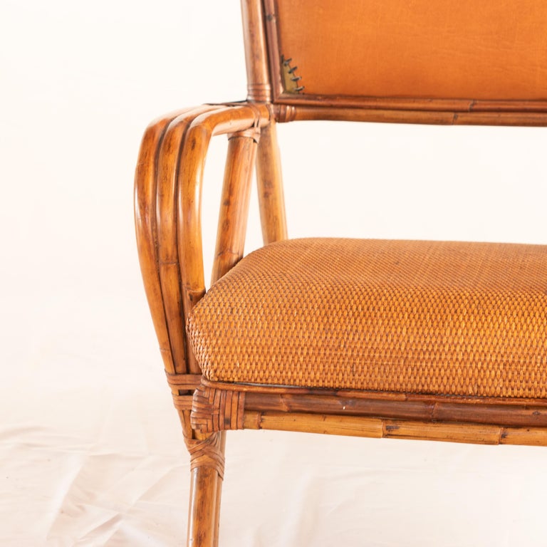 Rattan Split Chair Wood Confortable Modern Asian Modern Kalma Furniture For Sale 3