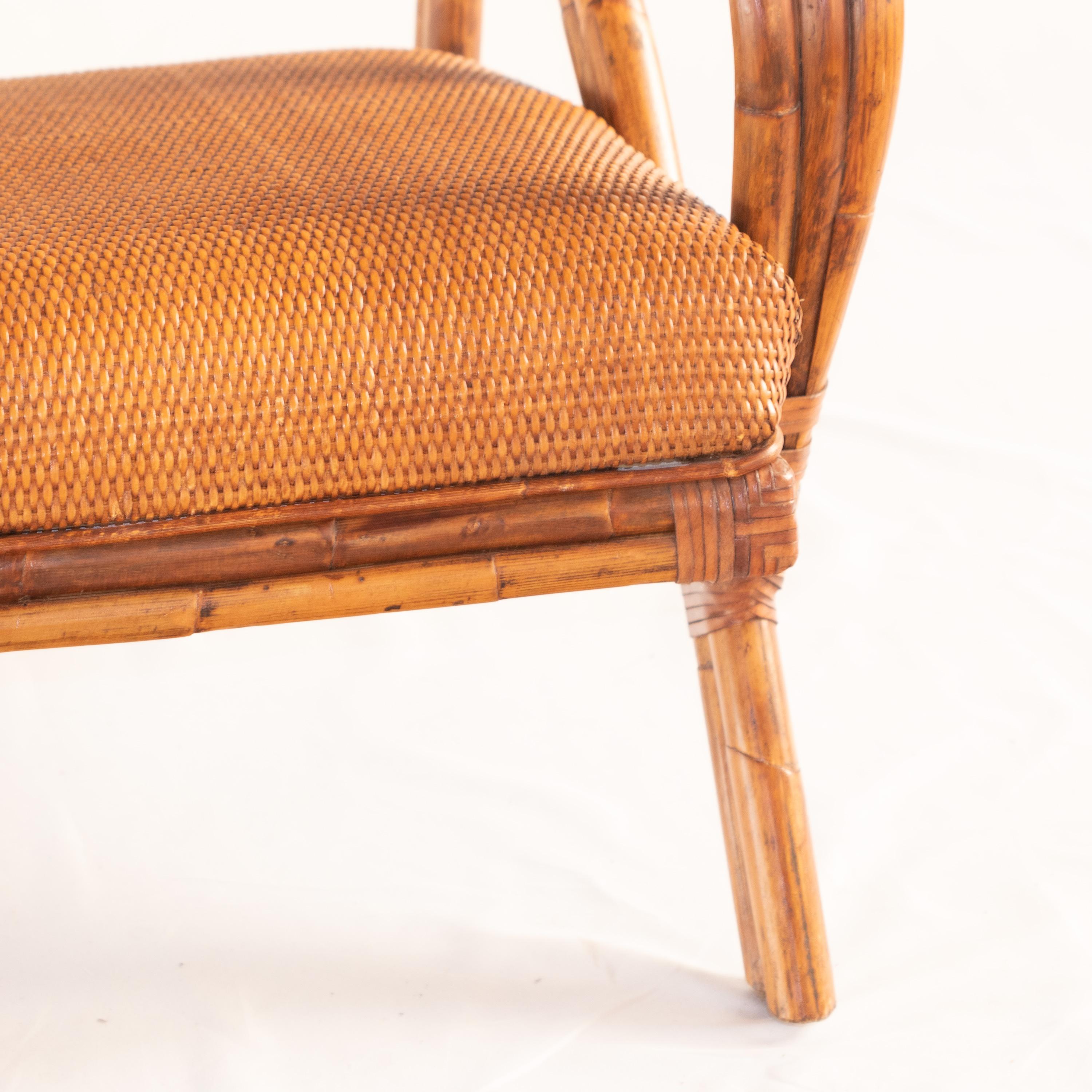 Rattan Split Chair Wood Confortable Modern Asian Modern Kalma Furniture For Sale 4