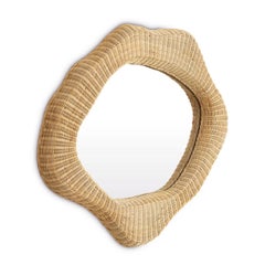 Rattan Stormy Mirror