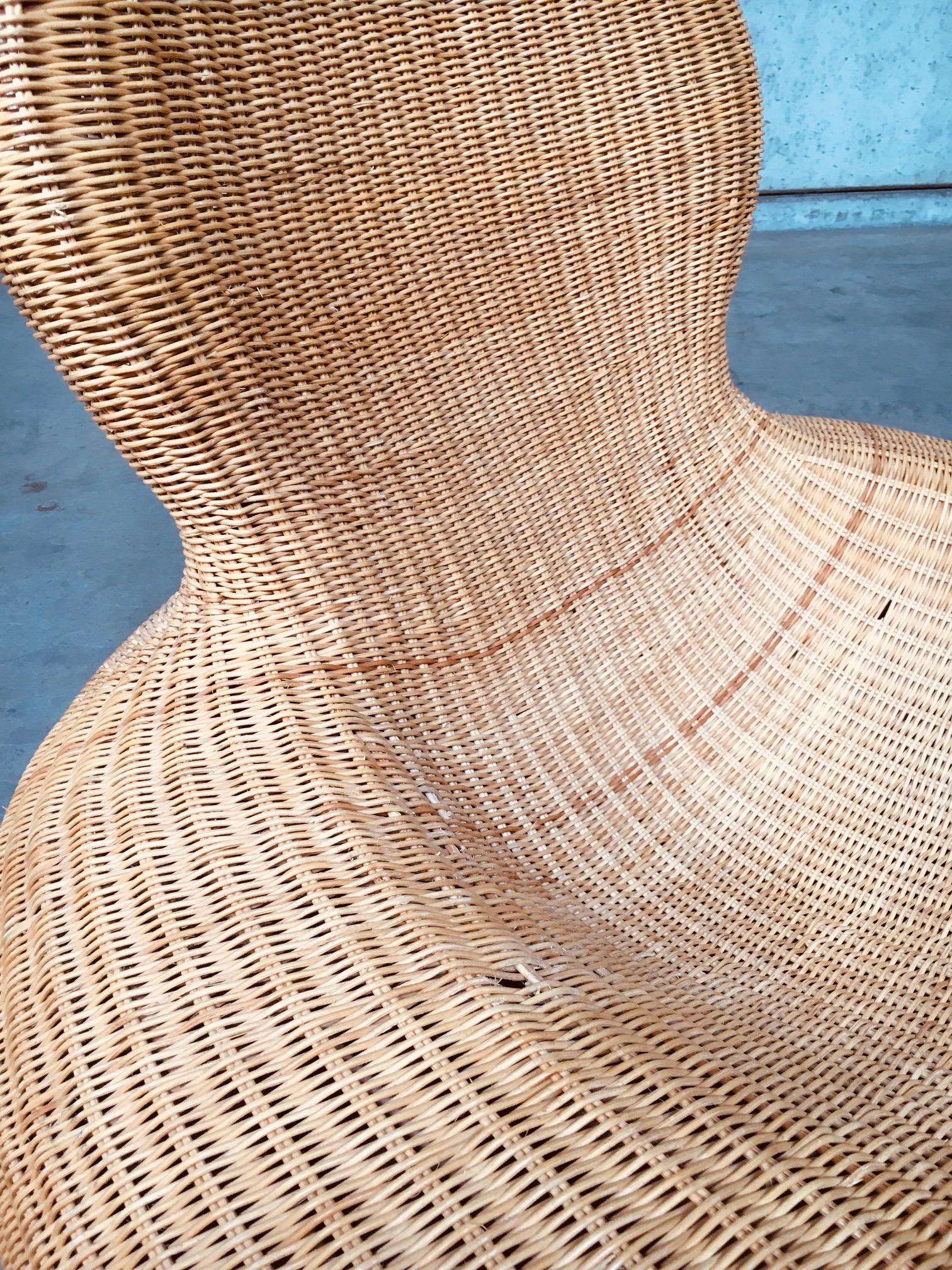 Rattan STORVIK Lounge Chair by Carl Ojerstam for Ikea, 2000's 4