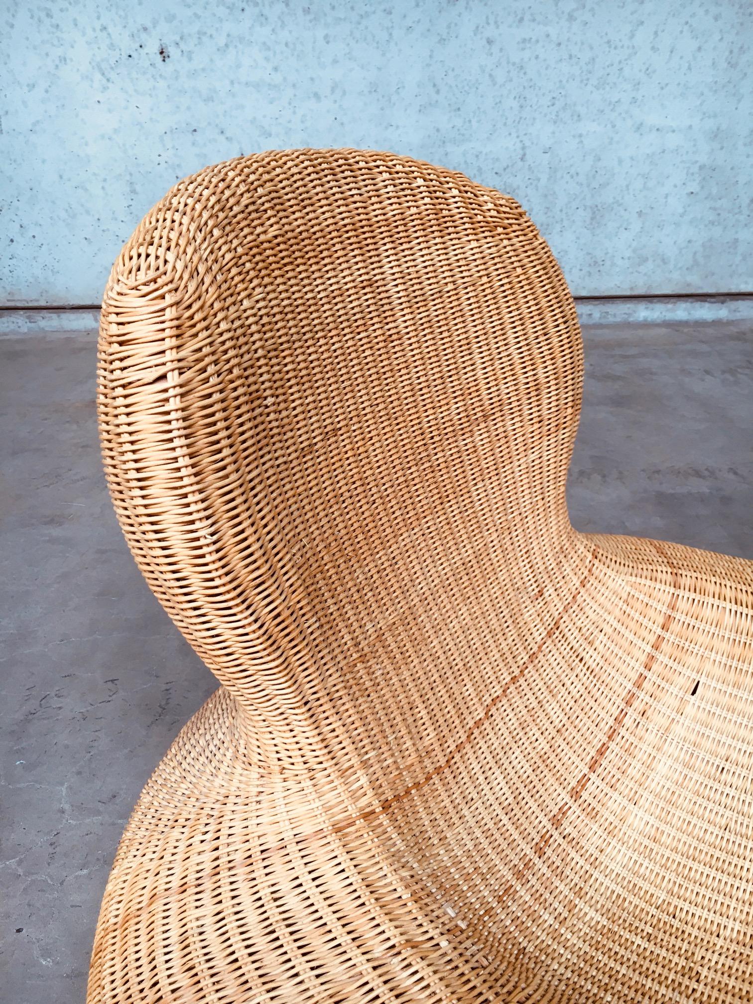 Rattan STORVIK Lounge Chair by Carl Ojerstam for Ikea, 2000's 5
