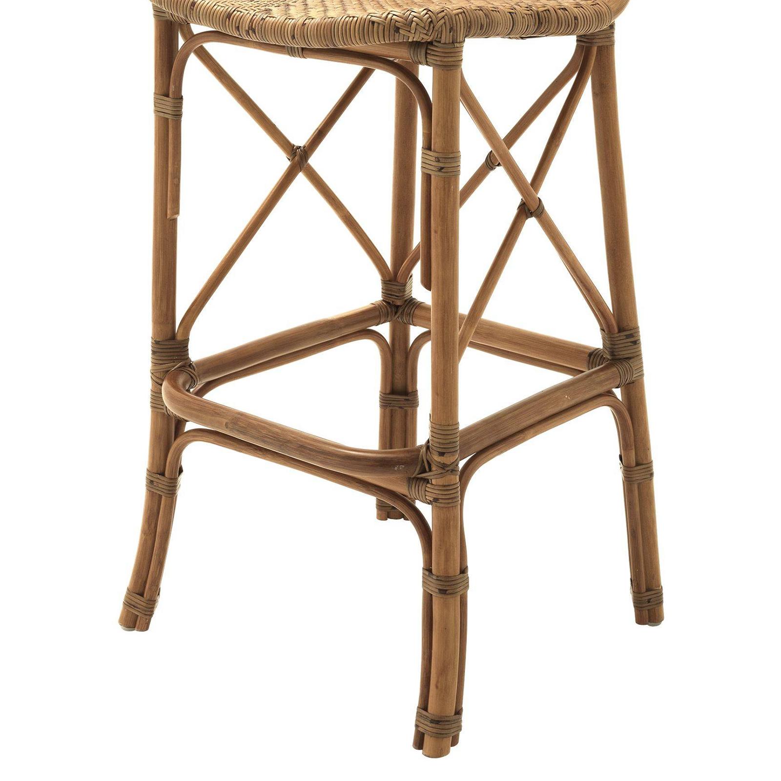 Contemporary Rattan Style Bar Stool For Sale
