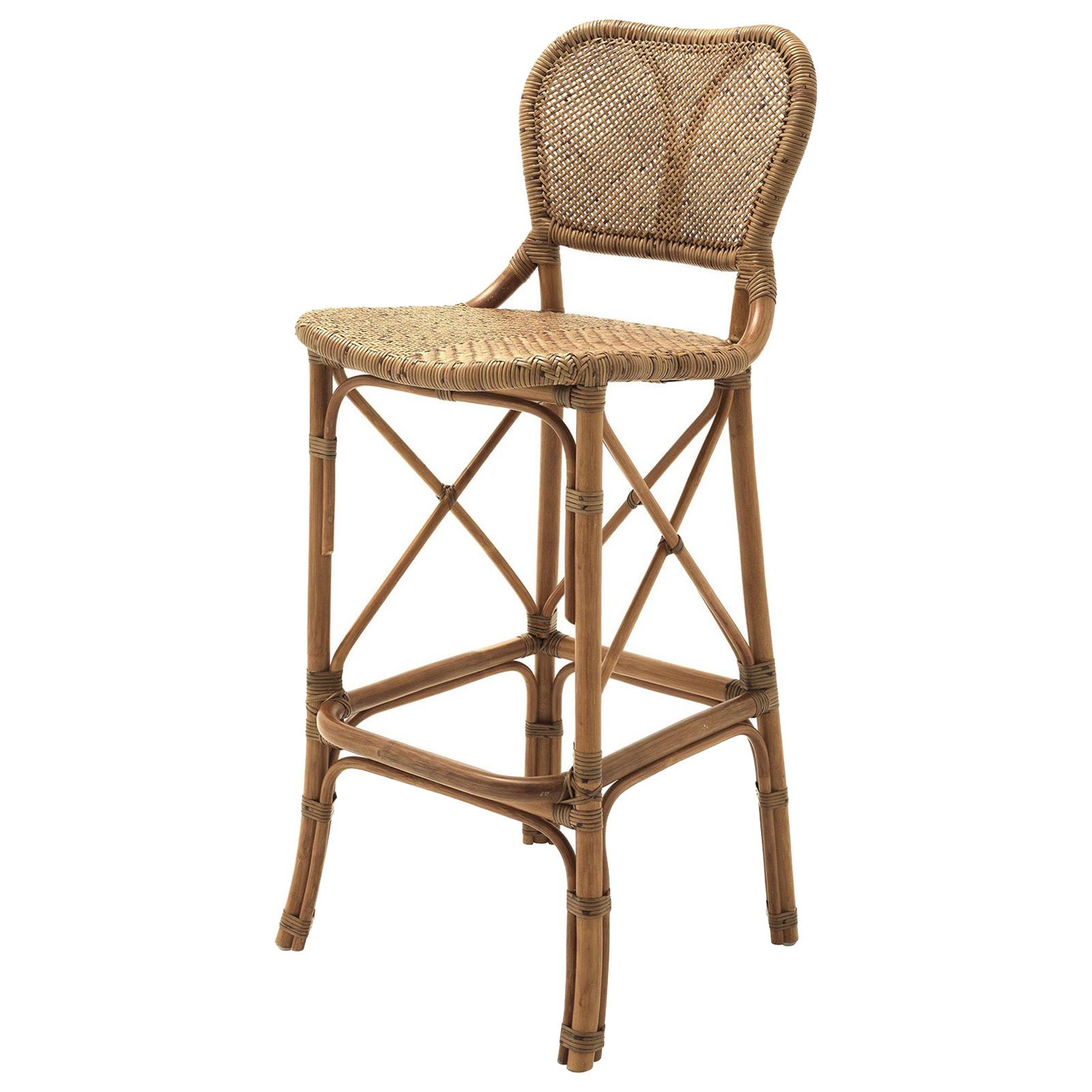 Rattan Style Bar Stool For Sale