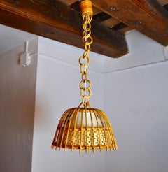Rattan Suspension, France, 1960