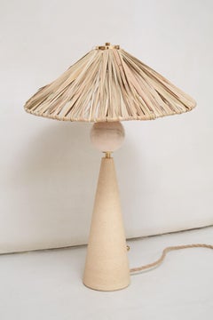 Rattan Table Lamp by Patricia Bustos de la Torre