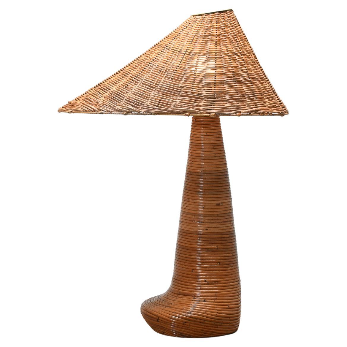 Rattan Table Lamp