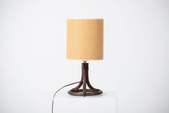 Rattan Table Lamp, France, 1960s