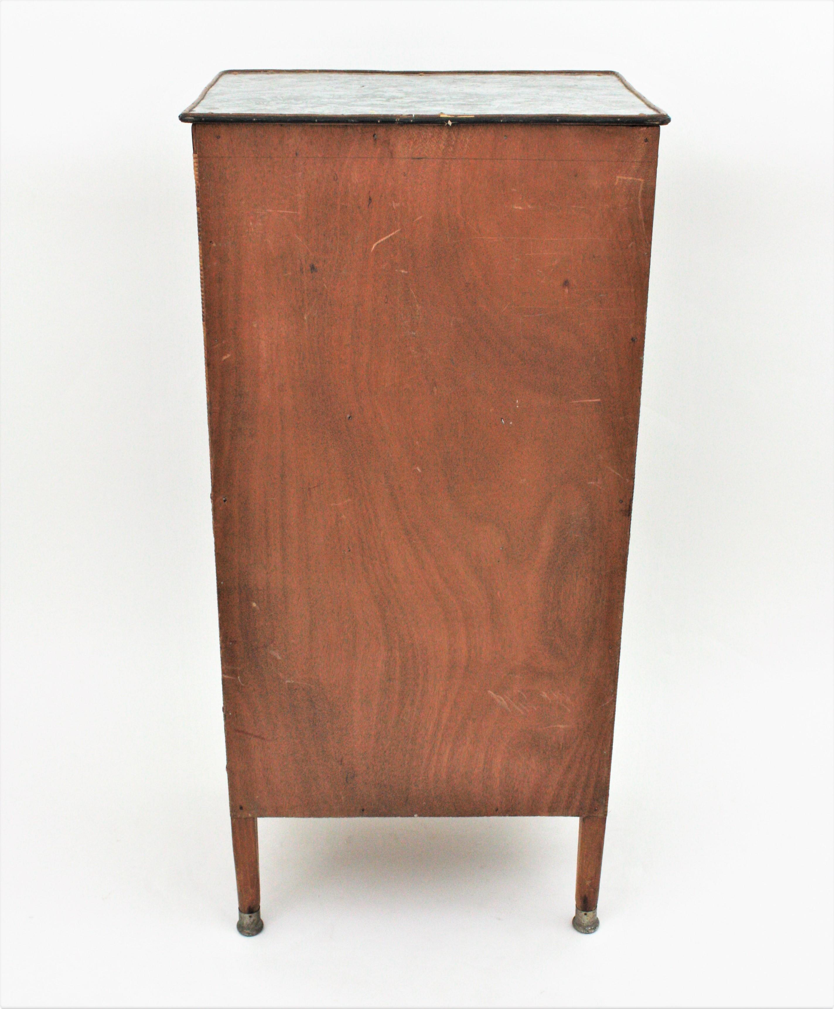 Rattan Tall Cabinet or Dry Bar 7