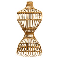 Torso in rattan