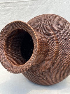 Rattan Vase