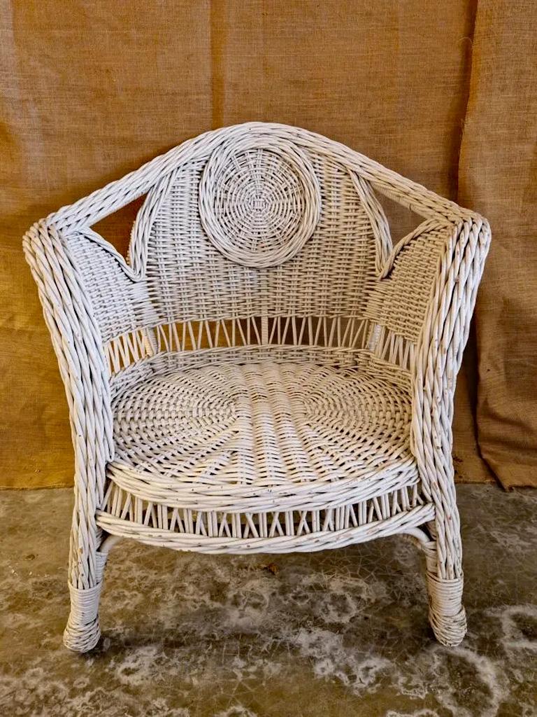 sillón veranda de ratán circa 1970/1980 en venta 3