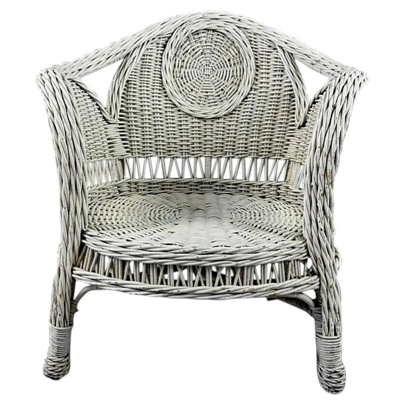 Rattan veranda armchair circa 1970/1980