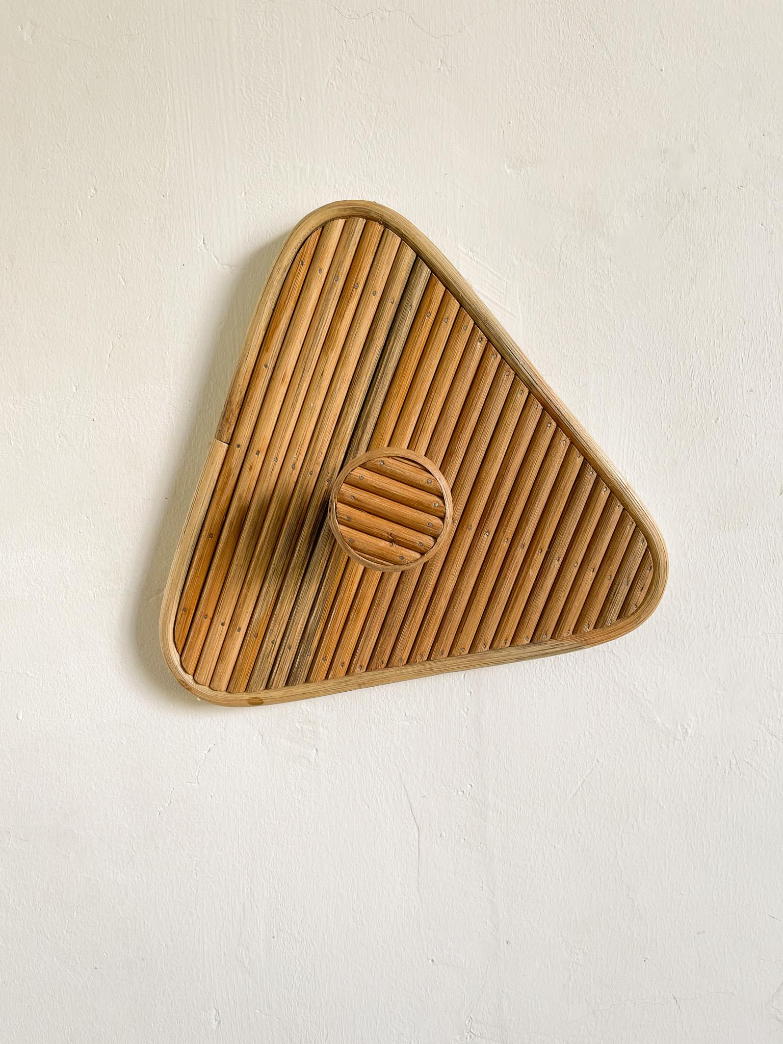 Hand-Crafted Rattan Wall Hook 