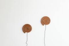 Rattan Wall Lamp Snail Design