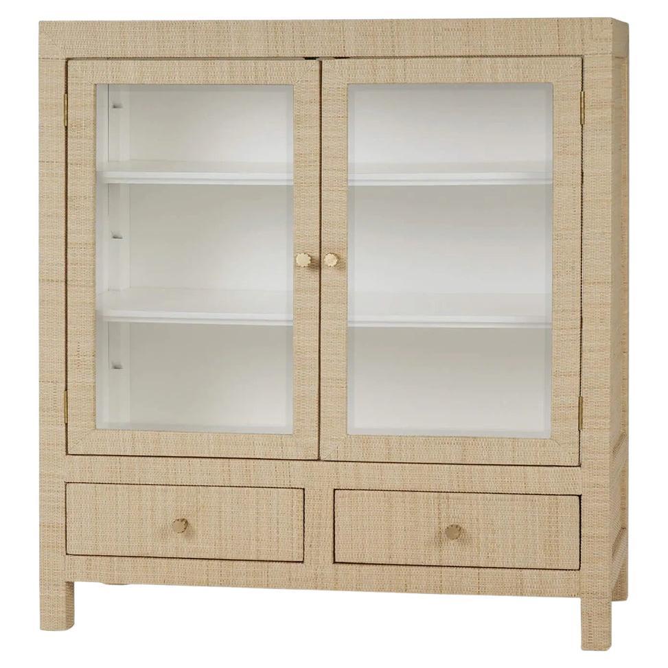Piccolo armadietto in rattan